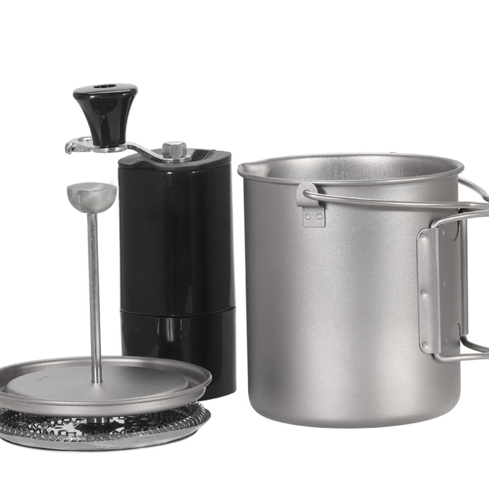 Lixada 750ml Titanium Coffee C - đánh giá và giá Coffee Equipment For Camping