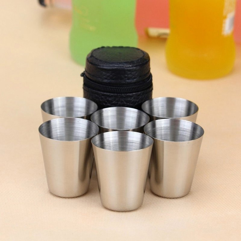 4/6Pcs Stainless Steel Cups Mi - đánh giá và giá Espresso Shot Glass