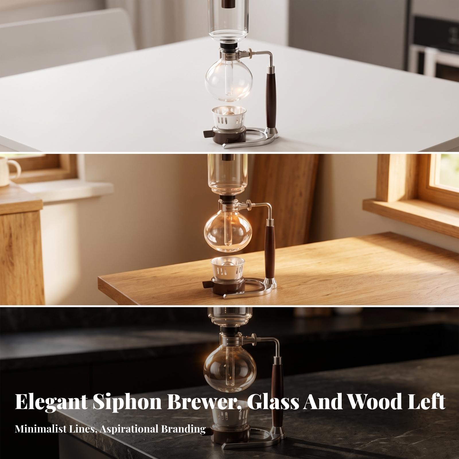 Vacuum Siphon Coffee Pot with  - đánh giá và giá Coffee Equipment Pour Over