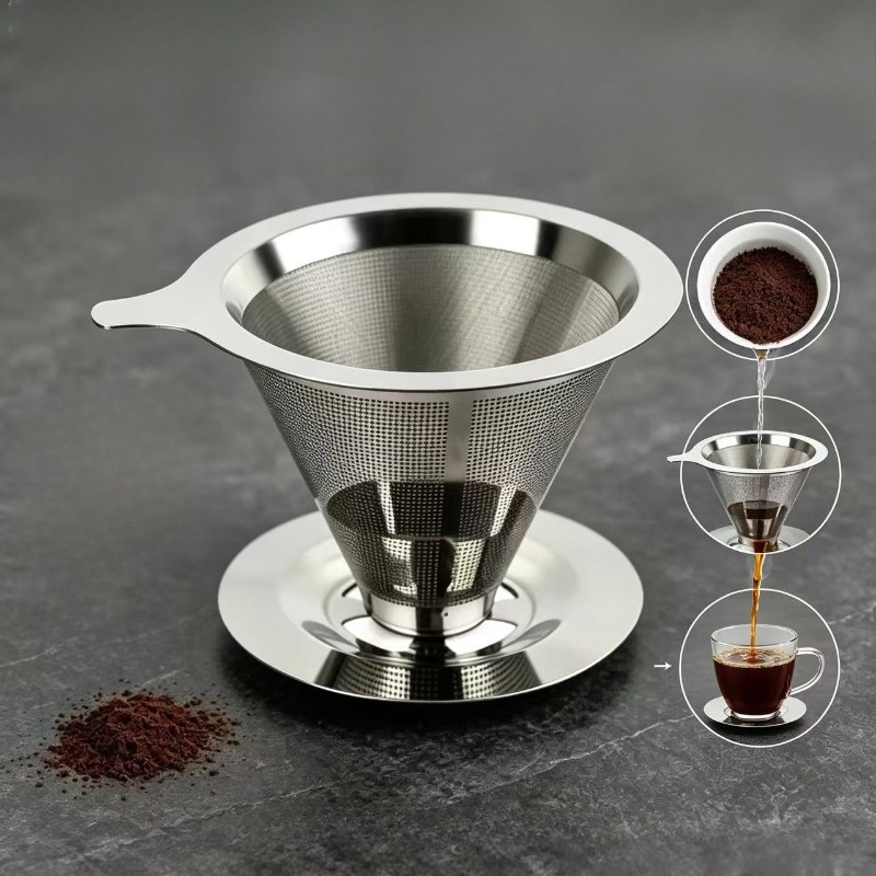 Pour Over Coffee Dripper Stain - đánh giá và giá Coffee Equipment Pour Over
